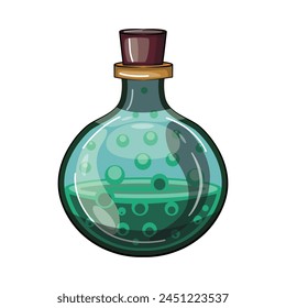 Halloween Hexerei und magische Gegenstände, Spiel-Ressourcen. Flasche mit Trank, Zauberstab, Laterne, Totenkopf, Kerzenschlüssel