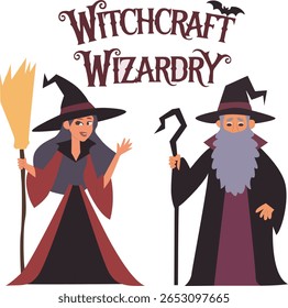 Halloween, Witchcraft Wizardry Halloween Witch Wizard