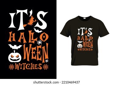 It’s Halloween Witches T-shirt SVG File