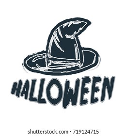 Halloween Wizard Hat Black