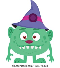 Halloween Wizard Vector Icon