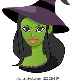 Halloween woman avatar