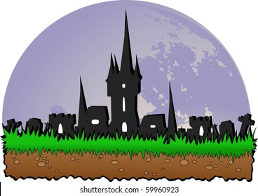 the Halloween wood vector designs