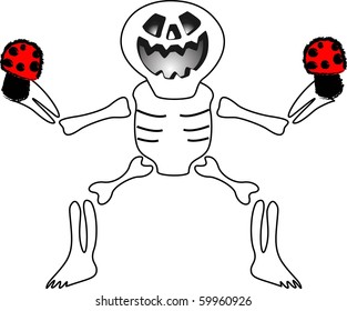 the Halloween wood vector designs