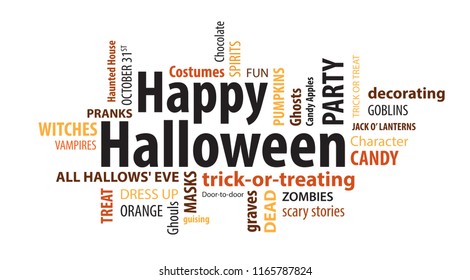 Halloween Word Cloud