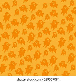 Halloween yellow background with brings