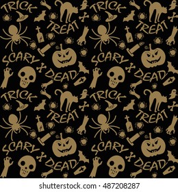 halloween,happy halloween,halloween party,halloween wallpaper,halloween background,halloween vector,halloween images,halloween day,halloween art.Vector seamless pattern for Halloween. 