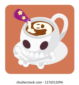 Halloween's Cafe Latte