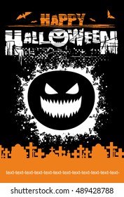 halloweens poster,banner,