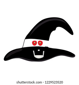 hallowen cap icon logo