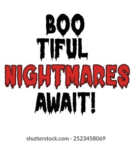 hallowen day typography tshirt design