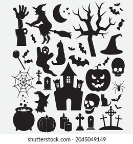 hallowen illustration vector design October