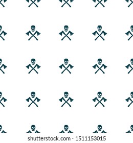 hallowen seamless pattern vector. Black and white design. Textile, cover, wrapping. Style model fashion