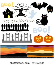 Hallowen Vector Set