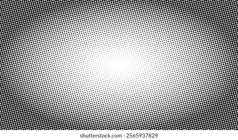 Halo with a halftone gradient and dotted offset screen background, ideal for graphic and digital media applications.