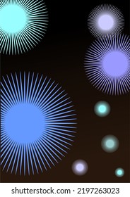 The halo shape background image can be used in graphic work.