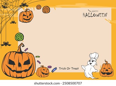 Fondo de Halloween con espacio para texto
