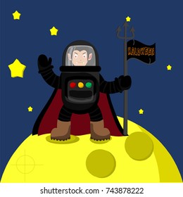 Haloween Dracula Astronaut