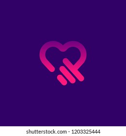 Halter Heart Logo