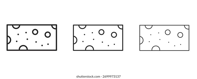 Halva icon linear style sign for mobile concept and web design.