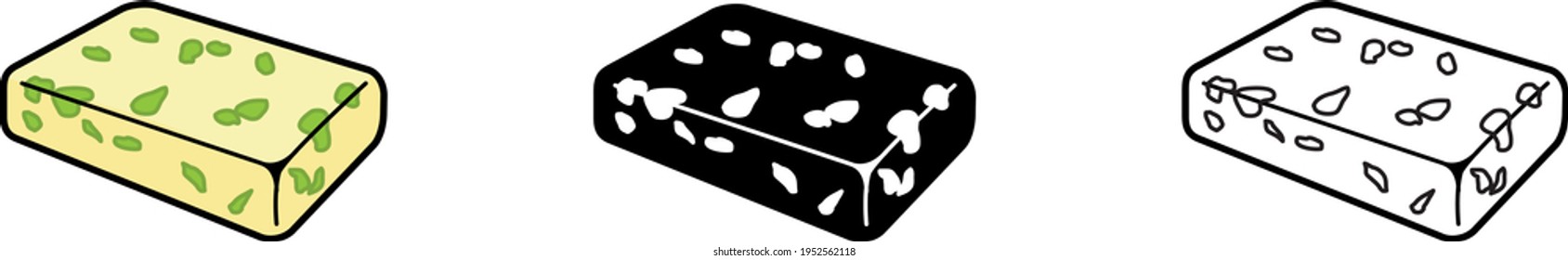 Halva icon , vector illustration