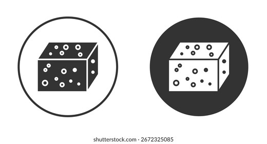 Halva icon vector solid icon style illustration. EPS 10 file