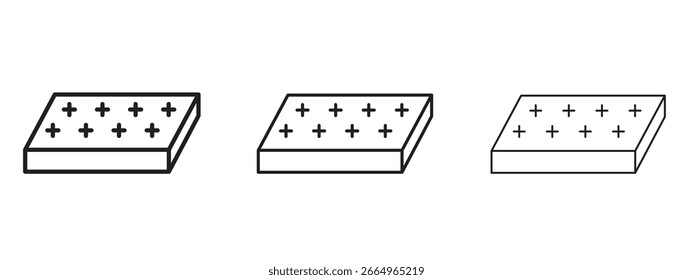 Halva icon for Website or Apps Elements, Logo. Pixel vector graphics