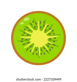 halved kiwi fruit Healthy food for vegetarians