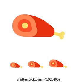 Ham with bone