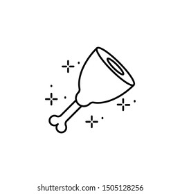 Ham, food, meat icon. Element of October festival icon