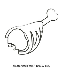 ham leg icon