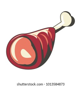 ham leg icon