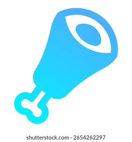 Elemento de ícone de perna para design