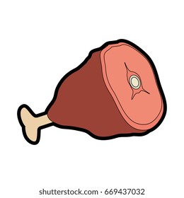 ham leg icon image