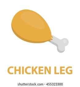 Ham vector illustration icon in cartoon design