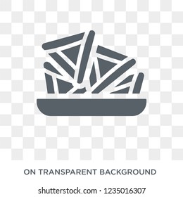 Hamantaschen icon. Trendy flat vector Hamantaschen icon on transparent background from Religion  collection. 