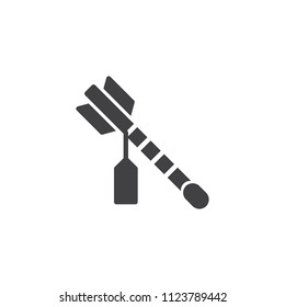 Hamaya Arrow vector icon. filled flat sign for mobile concept and web design. Japanese arrow simple solid icon. Symbol, logo illustration. Pixel perfect vector graphics