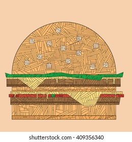 Hamburger.