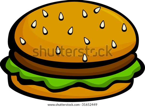 Hamburger Stock Vector (Royalty Free) 31652449