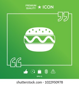 Hamburger or Cheeseburger icon