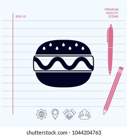 Hamburger or Cheeseburger icon