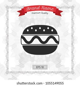 Hamburger or Cheeseburger icon