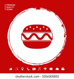 Hamburger or Cheeseburger icon