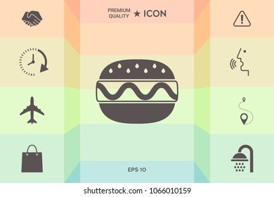 Hamburger or Cheeseburger icon