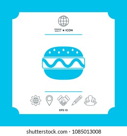 Hamburger or Cheeseburger icon