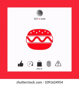 Hamburger or Cheeseburger icon