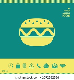Hamburger or Cheeseburger icon