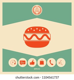 Hamburger or Cheeseburger icon