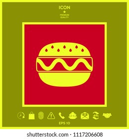 Hamburger or Cheeseburger icon