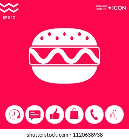 Hamburger or Cheeseburger icon